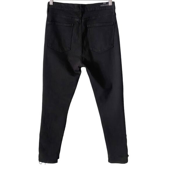 Citizens of Humanity Olivia High Rise Slim Ankle Lace Up Jeans US 28 Black Denim - Picture 7 of 16